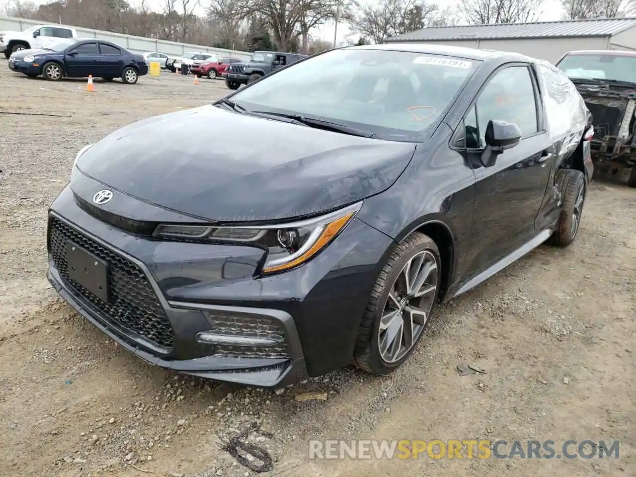 2 Photograph of a damaged car 5YFS4RCEXLP031940 TOYOTA COROLLA 2020