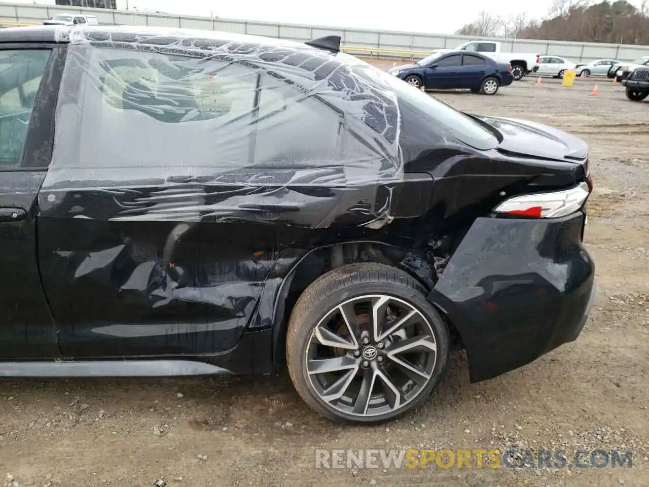 9 Photograph of a damaged car 5YFS4RCEXLP031940 TOYOTA COROLLA 2020