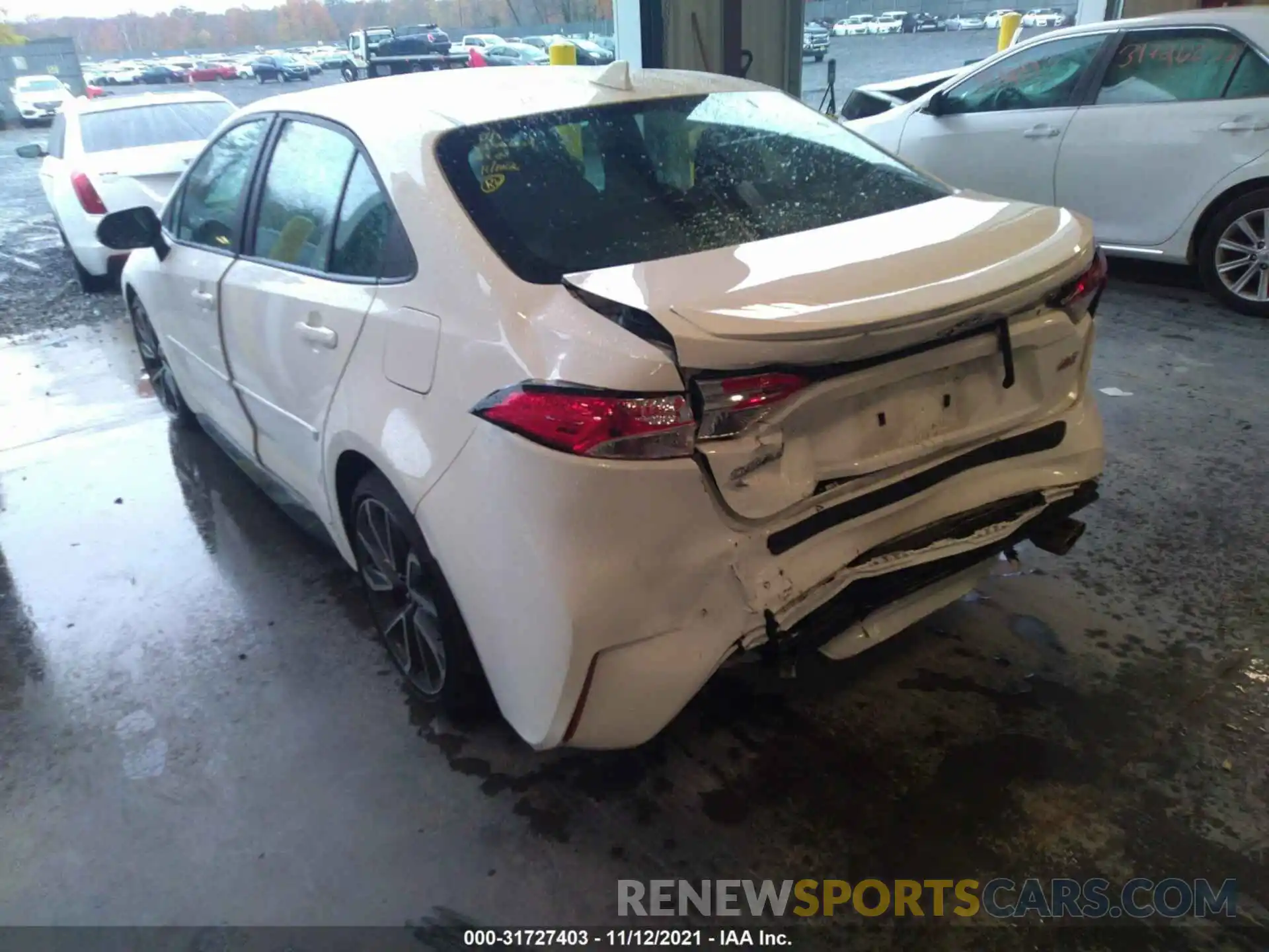 3 Photograph of a damaged car 5YFS4RCEXLP031985 TOYOTA COROLLA 2020