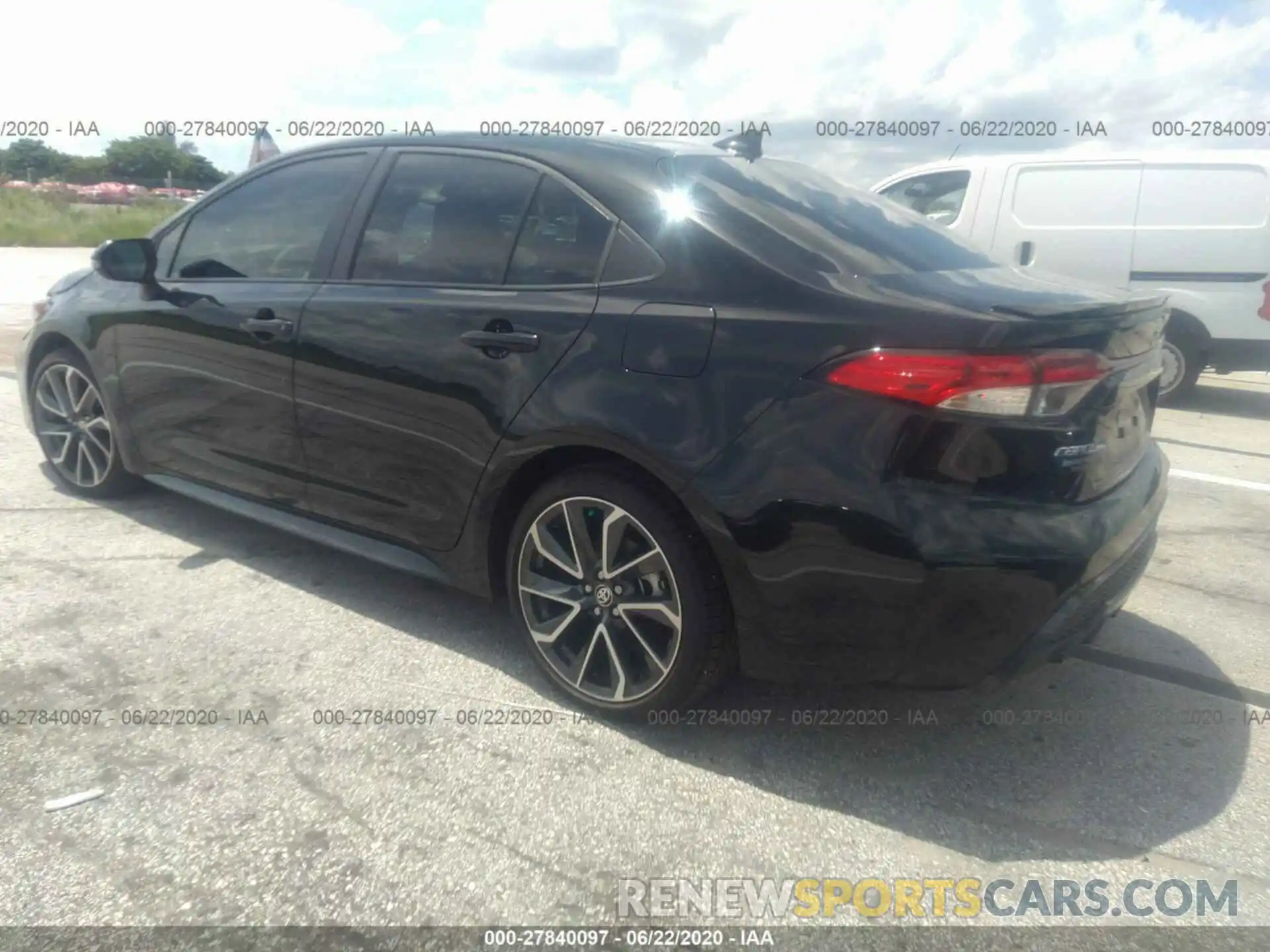 3 Photograph of a damaged car 5YFS4RCEXLP032134 TOYOTA COROLLA 2020