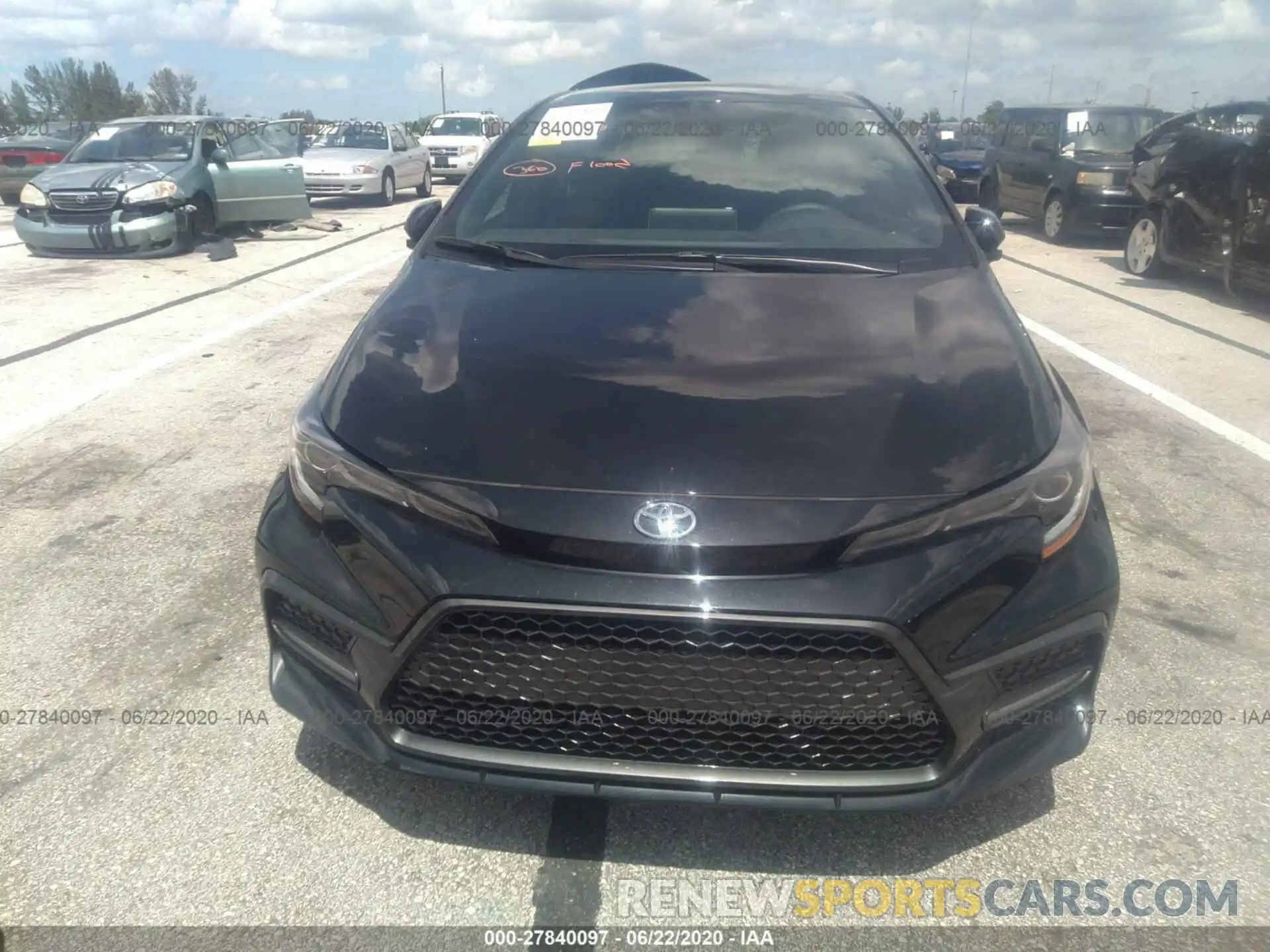 6 Photograph of a damaged car 5YFS4RCEXLP032134 TOYOTA COROLLA 2020