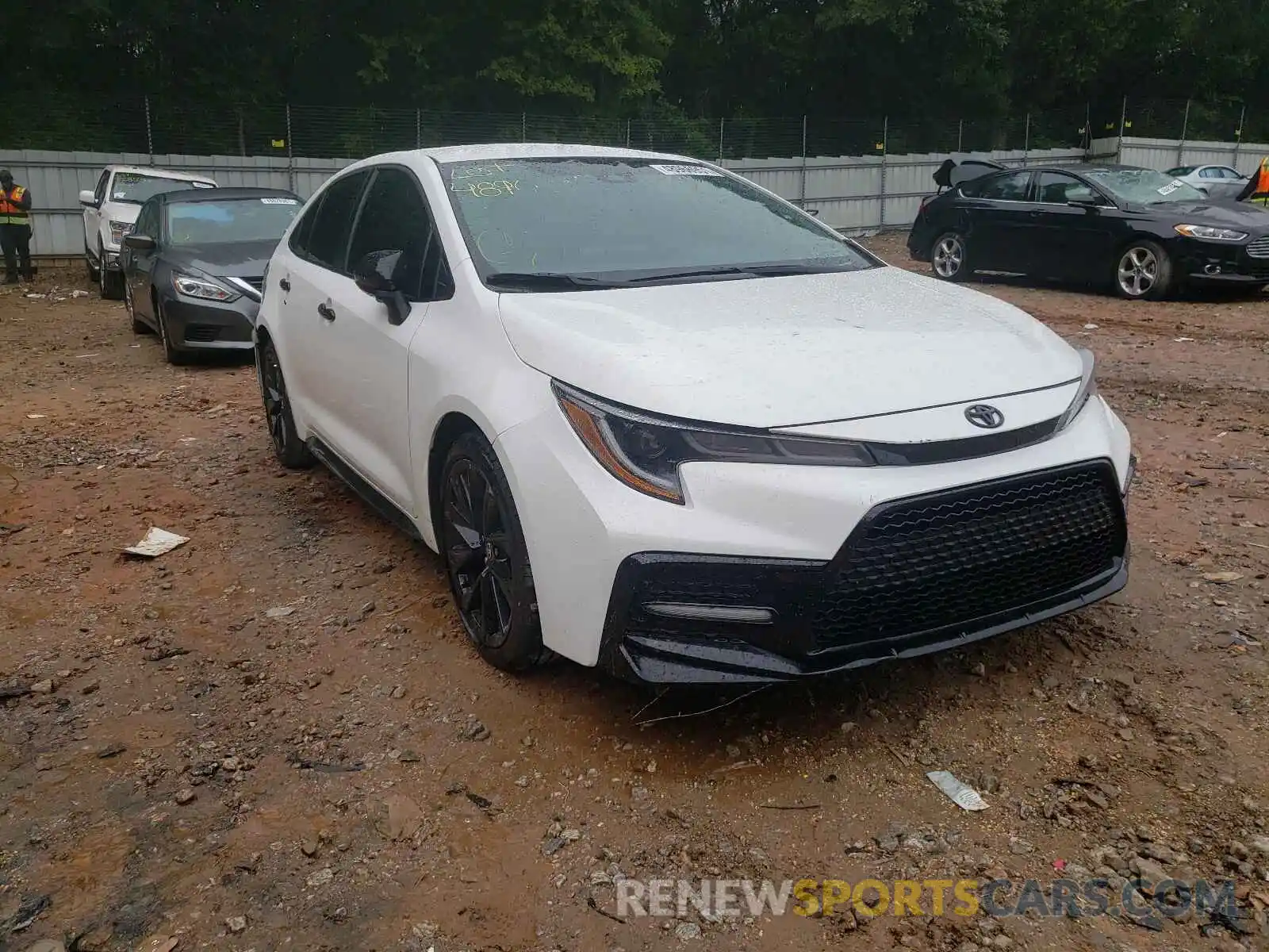 1 Photograph of a damaged car 5YFS4RCEXLP034465 TOYOTA COROLLA 2020