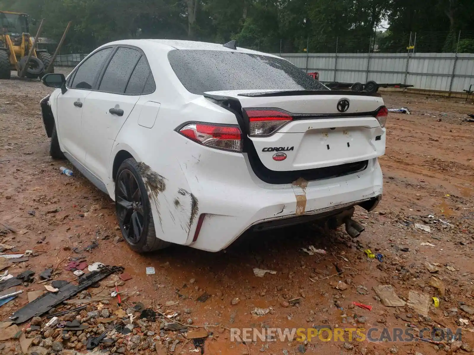 3 Photograph of a damaged car 5YFS4RCEXLP034465 TOYOTA COROLLA 2020