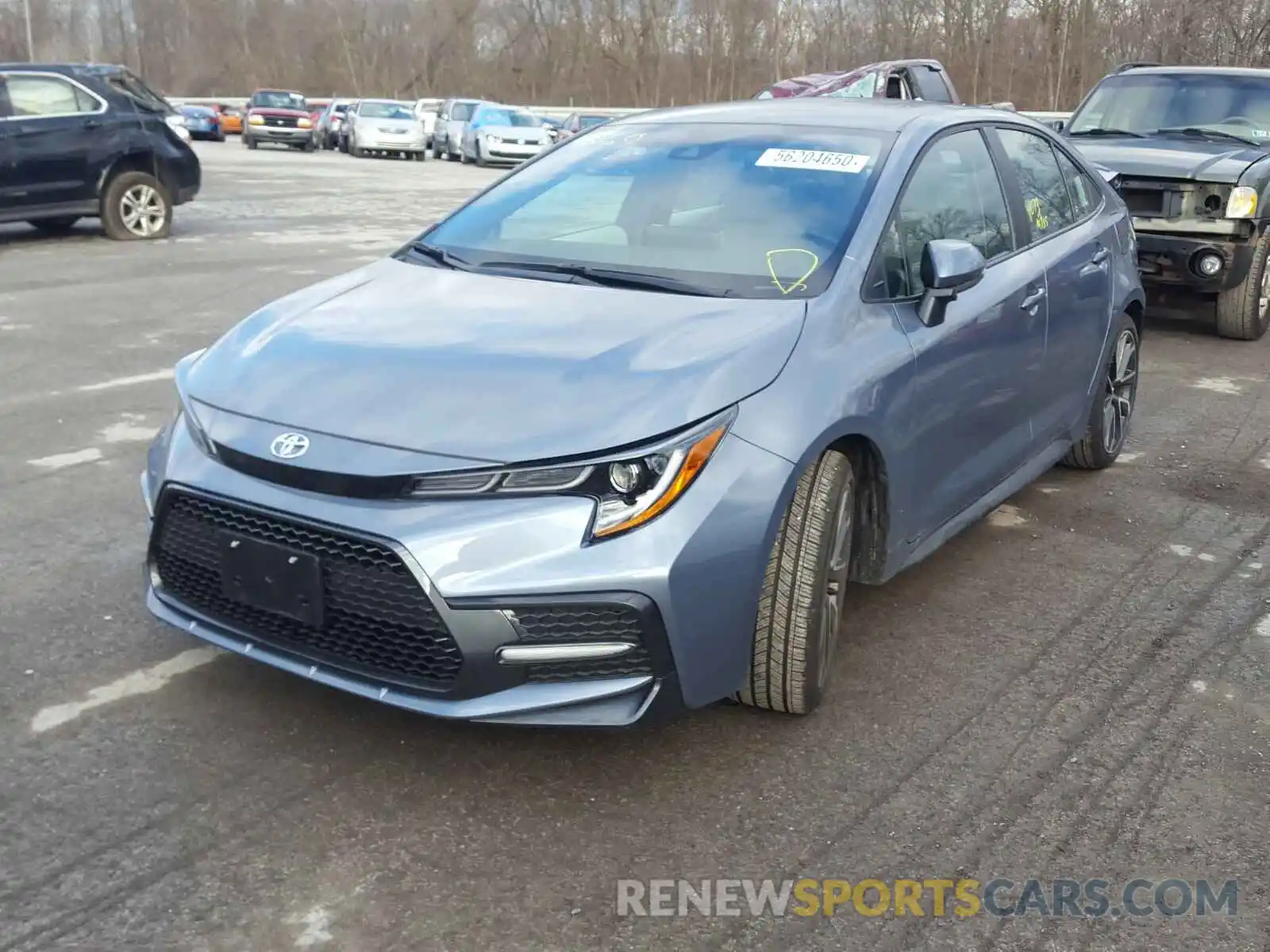 2 Photograph of a damaged car 5YFS4RCEXLP034532 TOYOTA COROLLA 2020