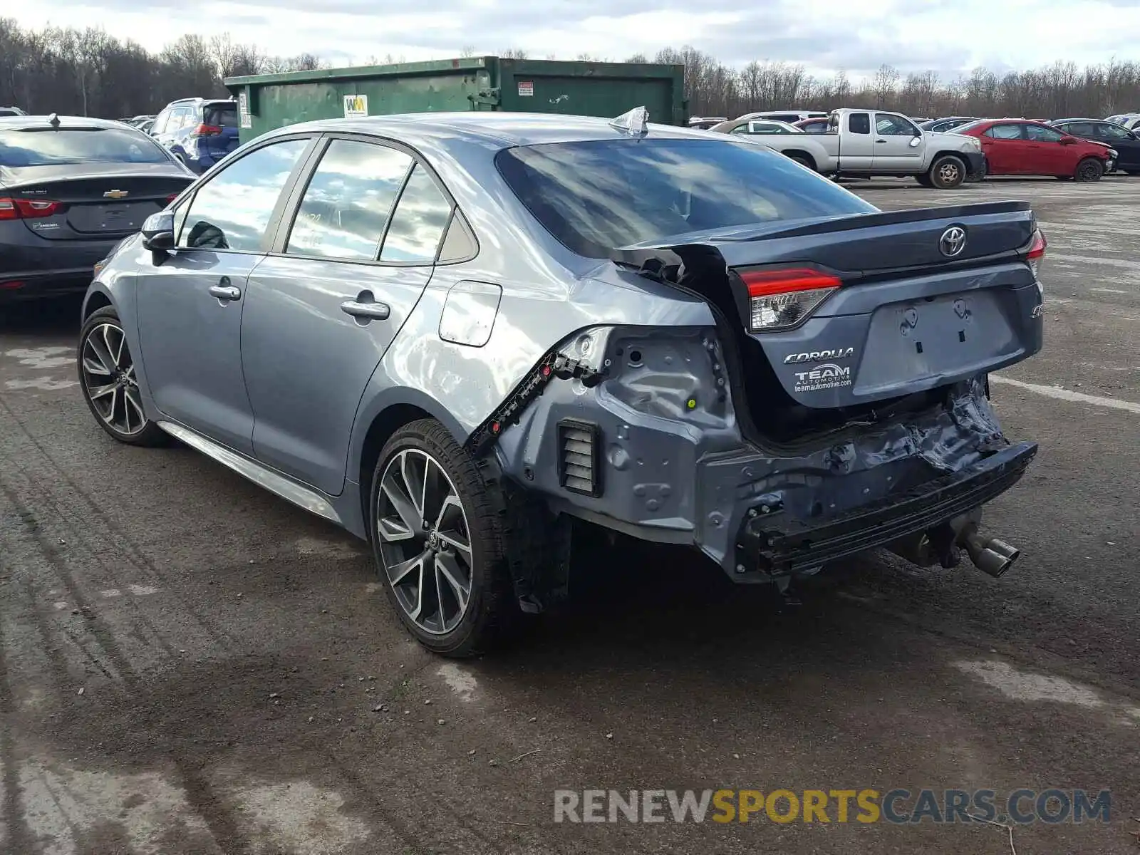 3 Photograph of a damaged car 5YFS4RCEXLP034532 TOYOTA COROLLA 2020