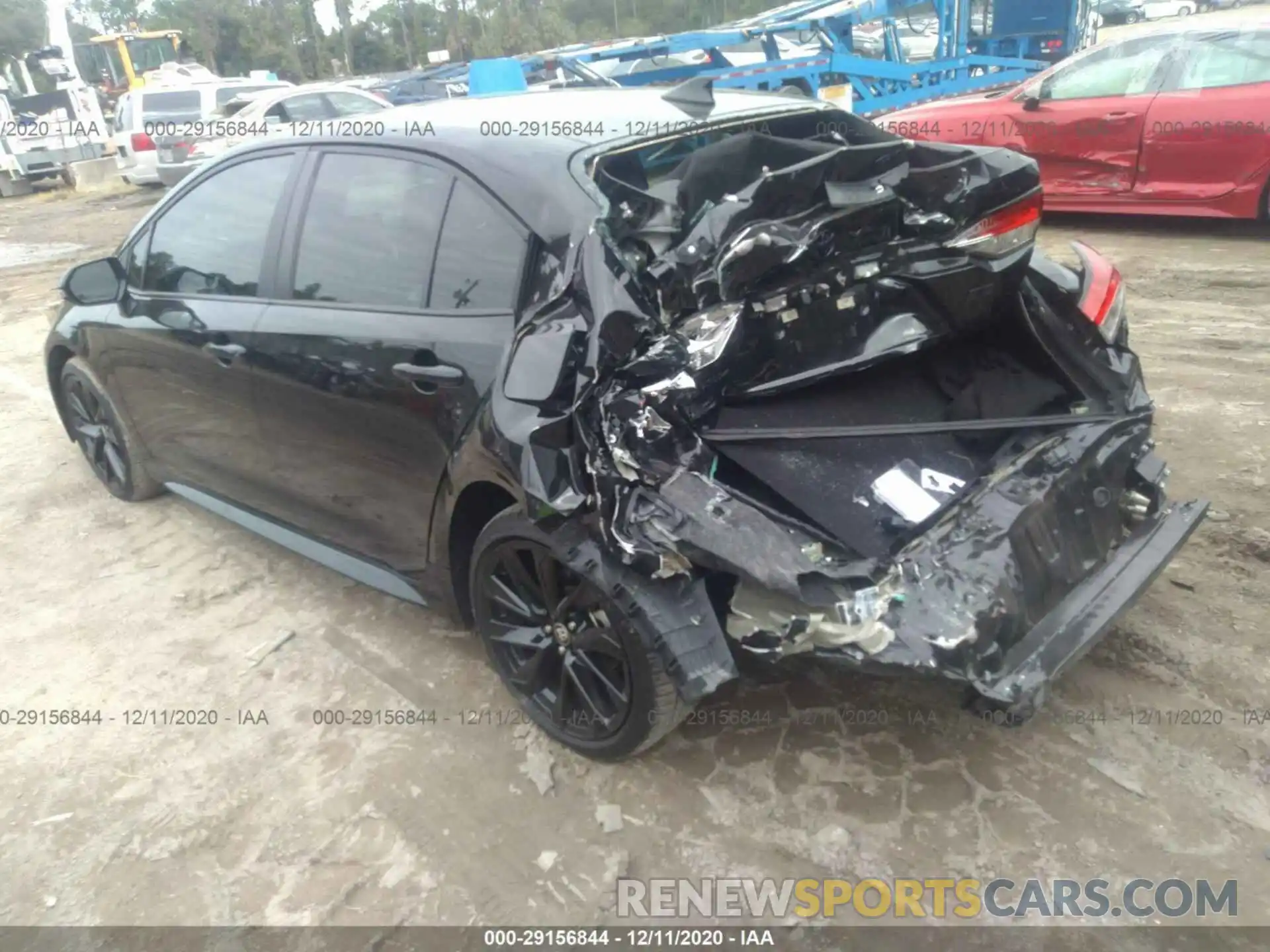 3 Photograph of a damaged car 5YFS4RCEXLP035504 TOYOTA COROLLA 2020