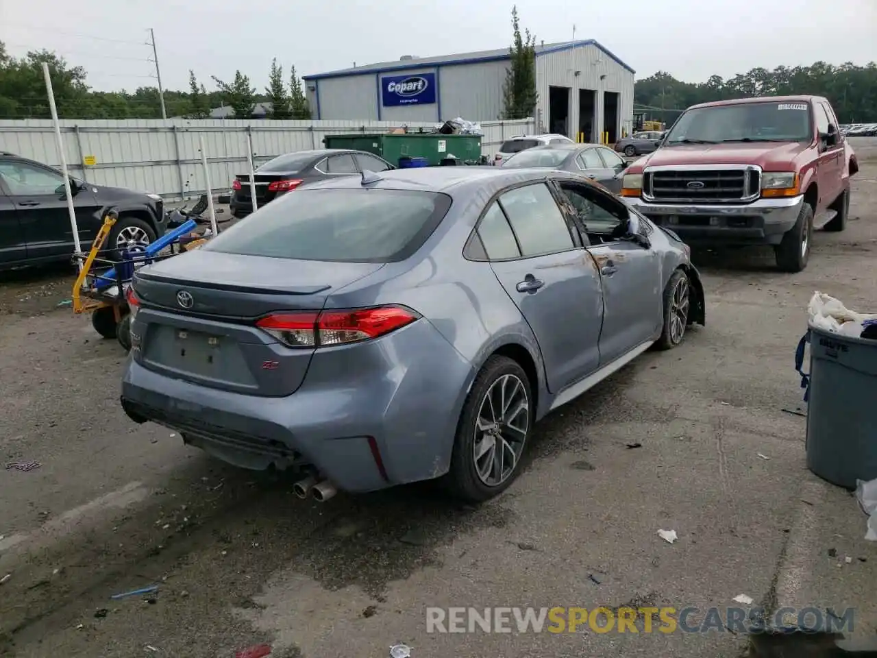 4 Photograph of a damaged car 5YFS4RCEXLP035650 TOYOTA COROLLA 2020