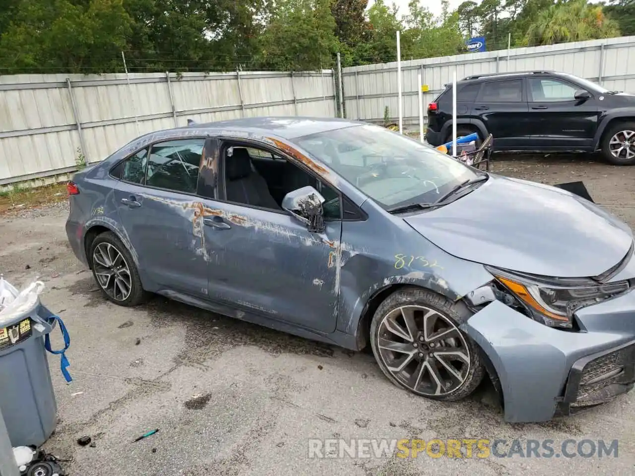 9 Photograph of a damaged car 5YFS4RCEXLP035650 TOYOTA COROLLA 2020