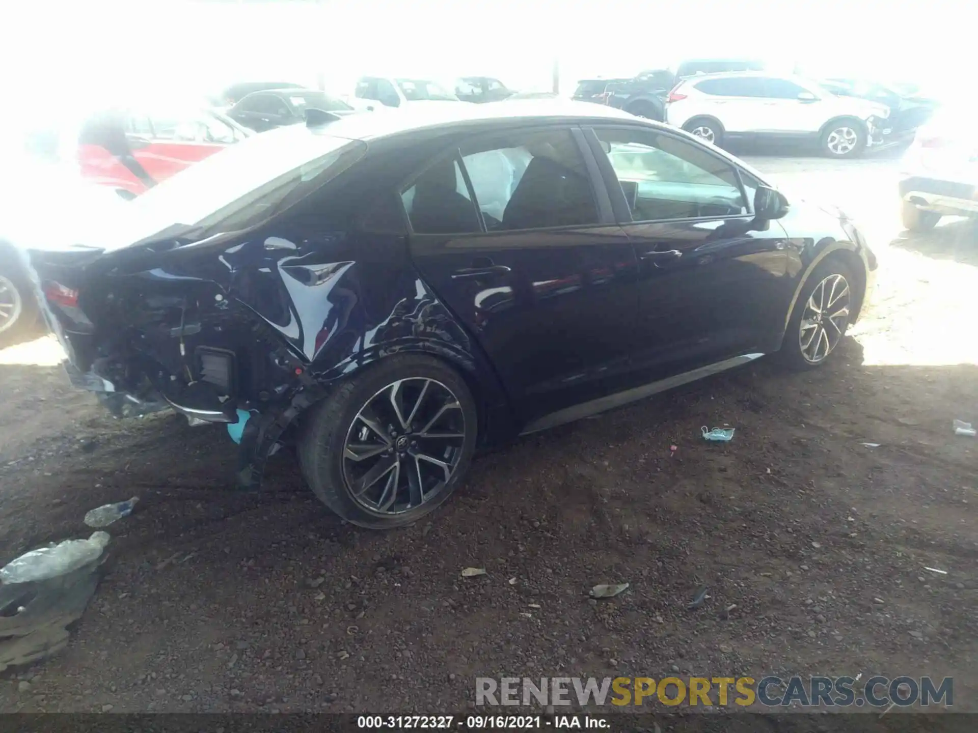 4 Photograph of a damaged car 5YFS4RCEXLP036605 TOYOTA COROLLA 2020