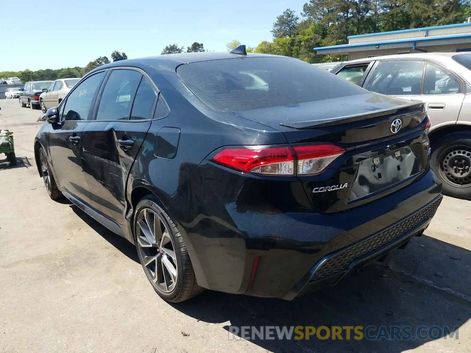 3 Photograph of a damaged car 5YFS4RCEXLP036880 TOYOTA COROLLA 2020