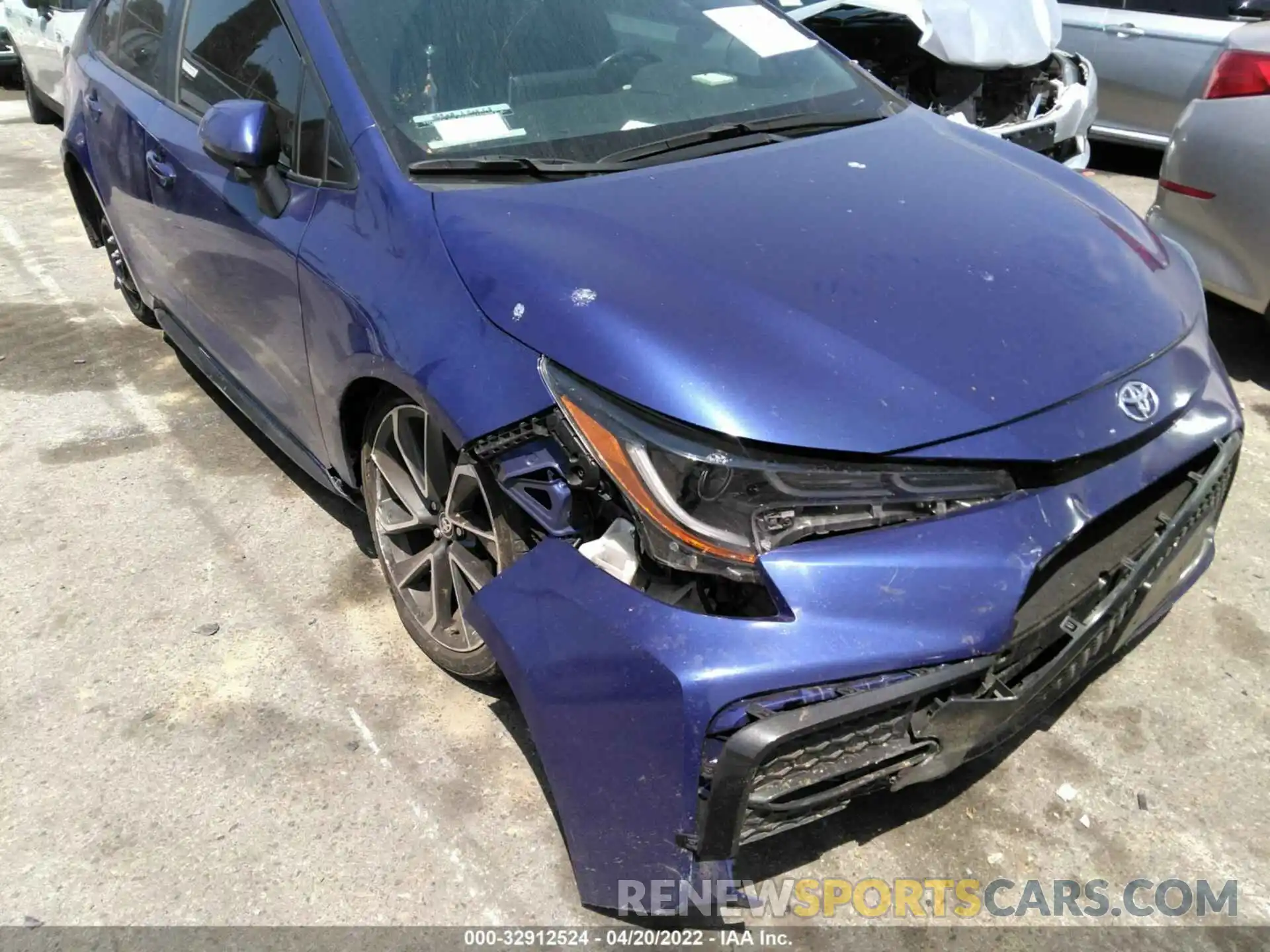 6 Photograph of a damaged car 5YFS4RCEXLP037141 TOYOTA COROLLA 2020