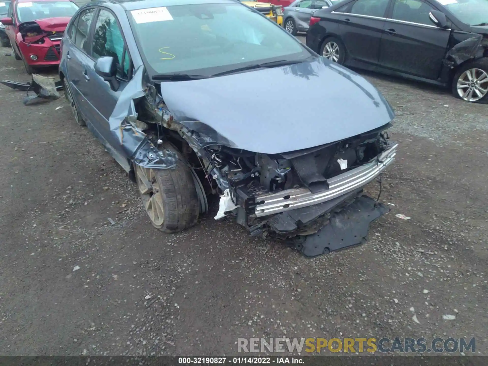 6 Photograph of a damaged car 5YFS4RCEXLP037933 TOYOTA COROLLA 2020