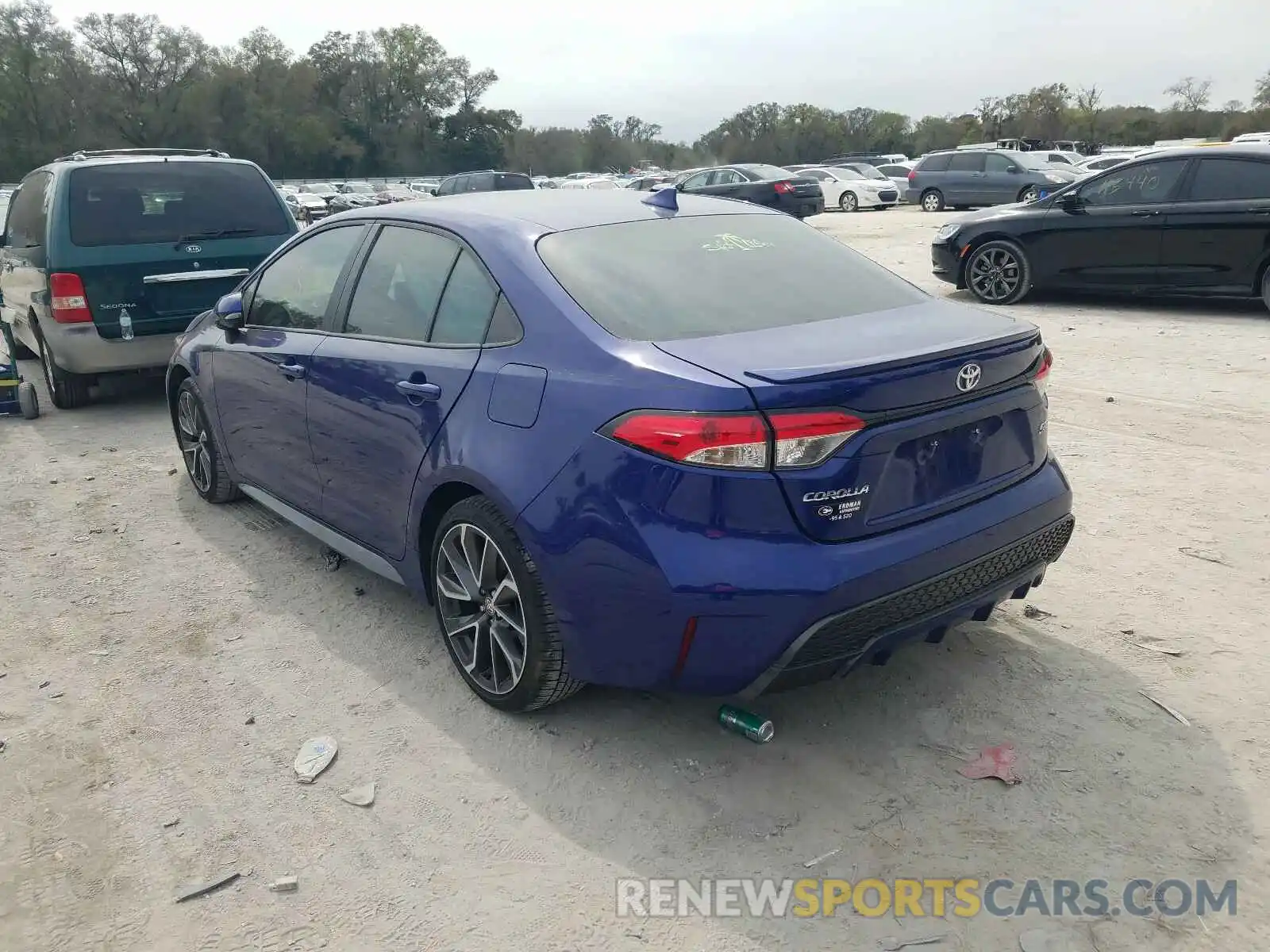 3 Photograph of a damaged car 5YFS4RCEXLP040931 TOYOTA COROLLA 2020