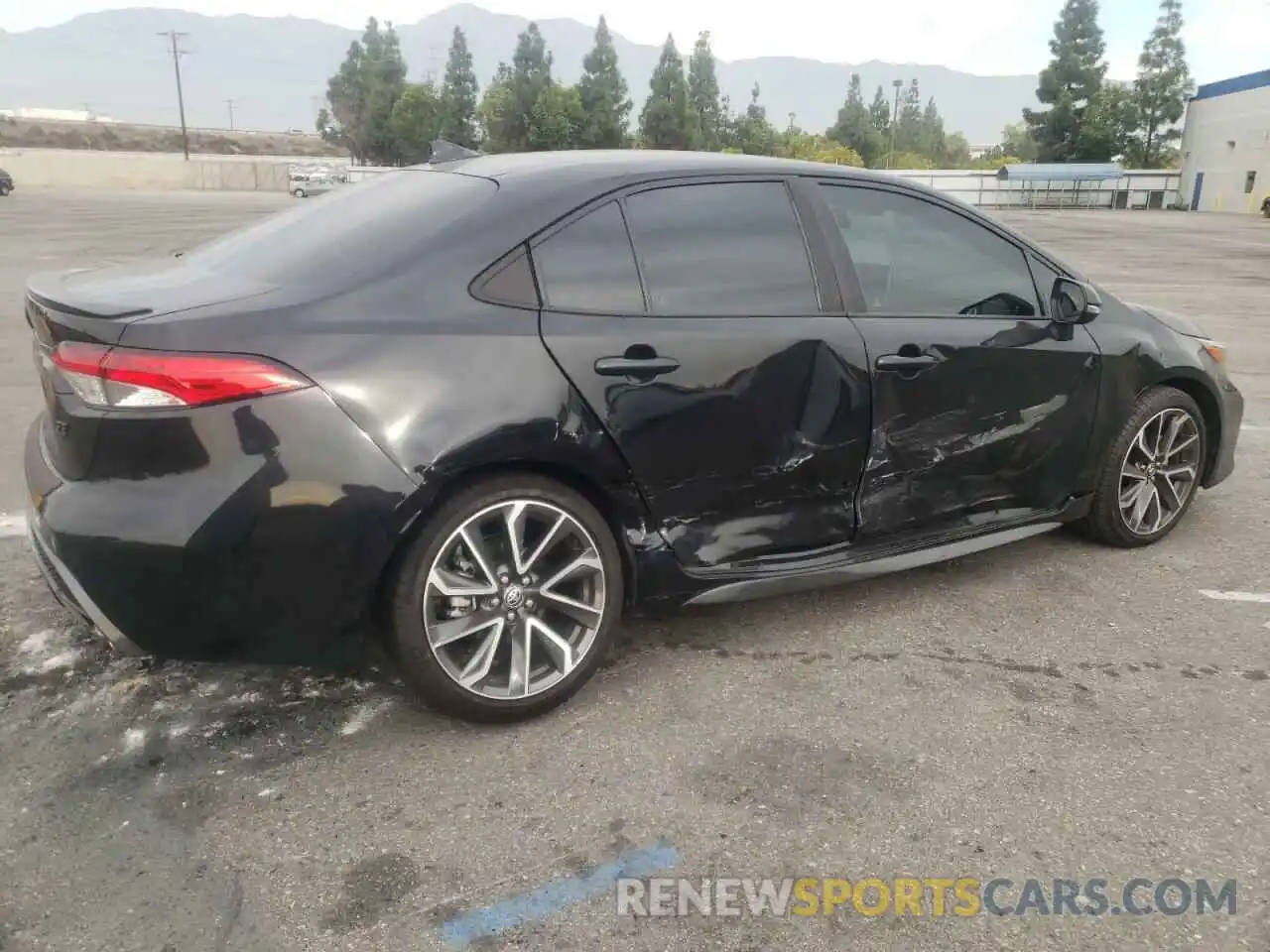 9 Photograph of a damaged car 5YFS4RCEXLP041304 TOYOTA COROLLA 2020