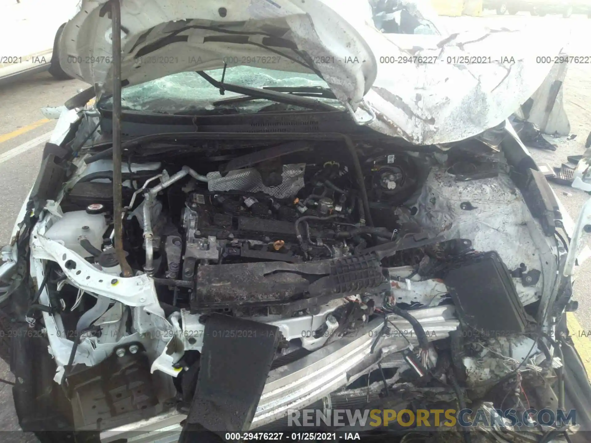 10 Photograph of a damaged car 5YFS4RCEXLP041500 TOYOTA COROLLA 2020
