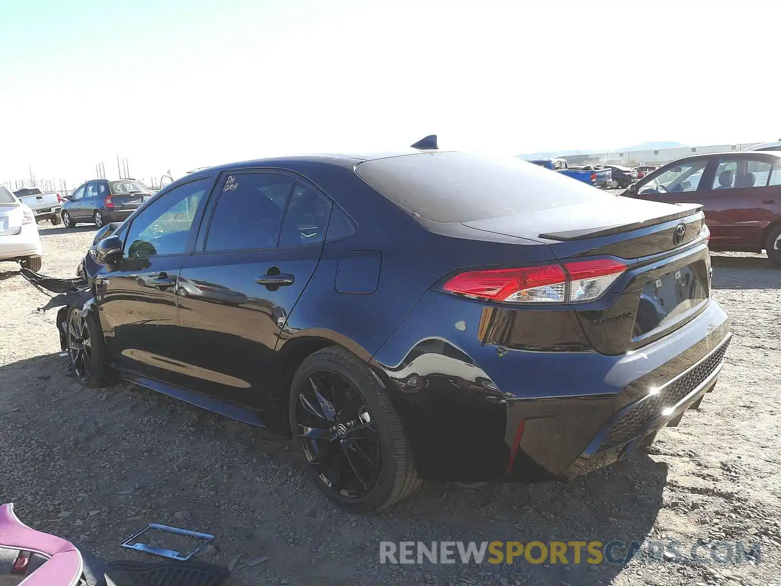 3 Photograph of a damaged car 5YFS4RCEXLP041593 TOYOTA COROLLA 2020