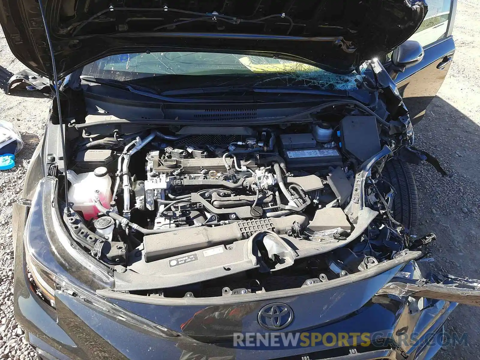 7 Photograph of a damaged car 5YFS4RCEXLP041593 TOYOTA COROLLA 2020