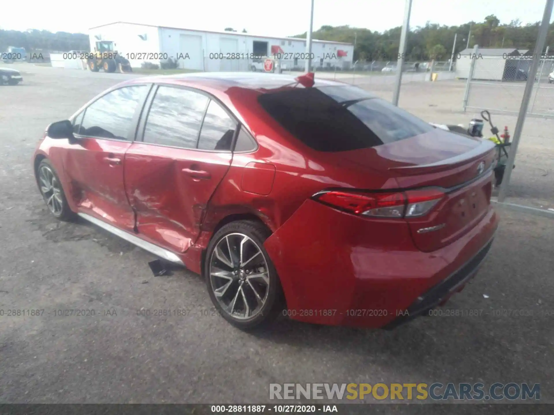 3 Photograph of a damaged car 5YFS4RCEXLP042503 TOYOTA COROLLA 2020