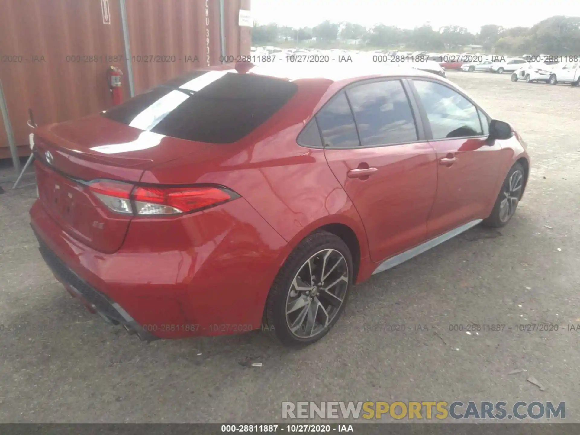 4 Photograph of a damaged car 5YFS4RCEXLP042503 TOYOTA COROLLA 2020