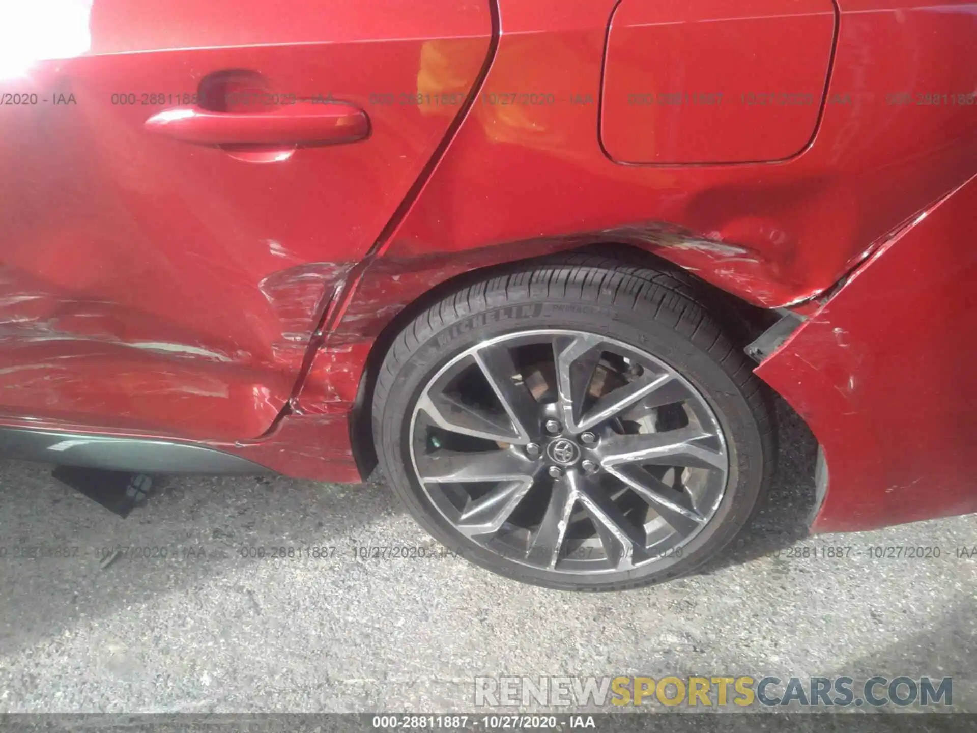 6 Photograph of a damaged car 5YFS4RCEXLP042503 TOYOTA COROLLA 2020