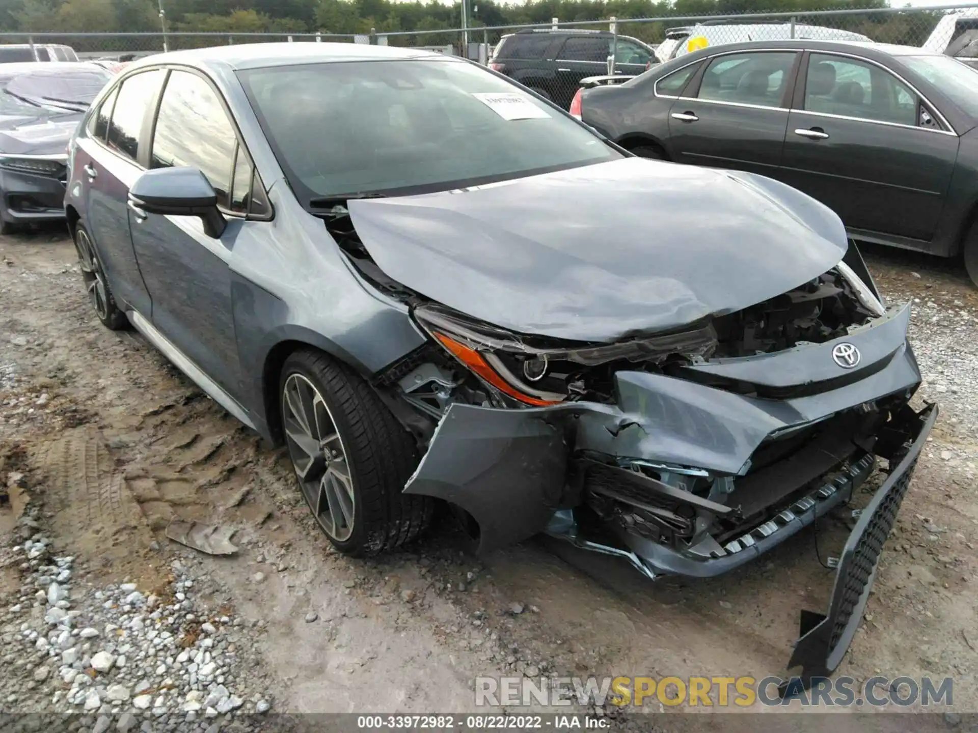 1 Photograph of a damaged car 5YFS4RCEXLP043487 TOYOTA COROLLA 2020