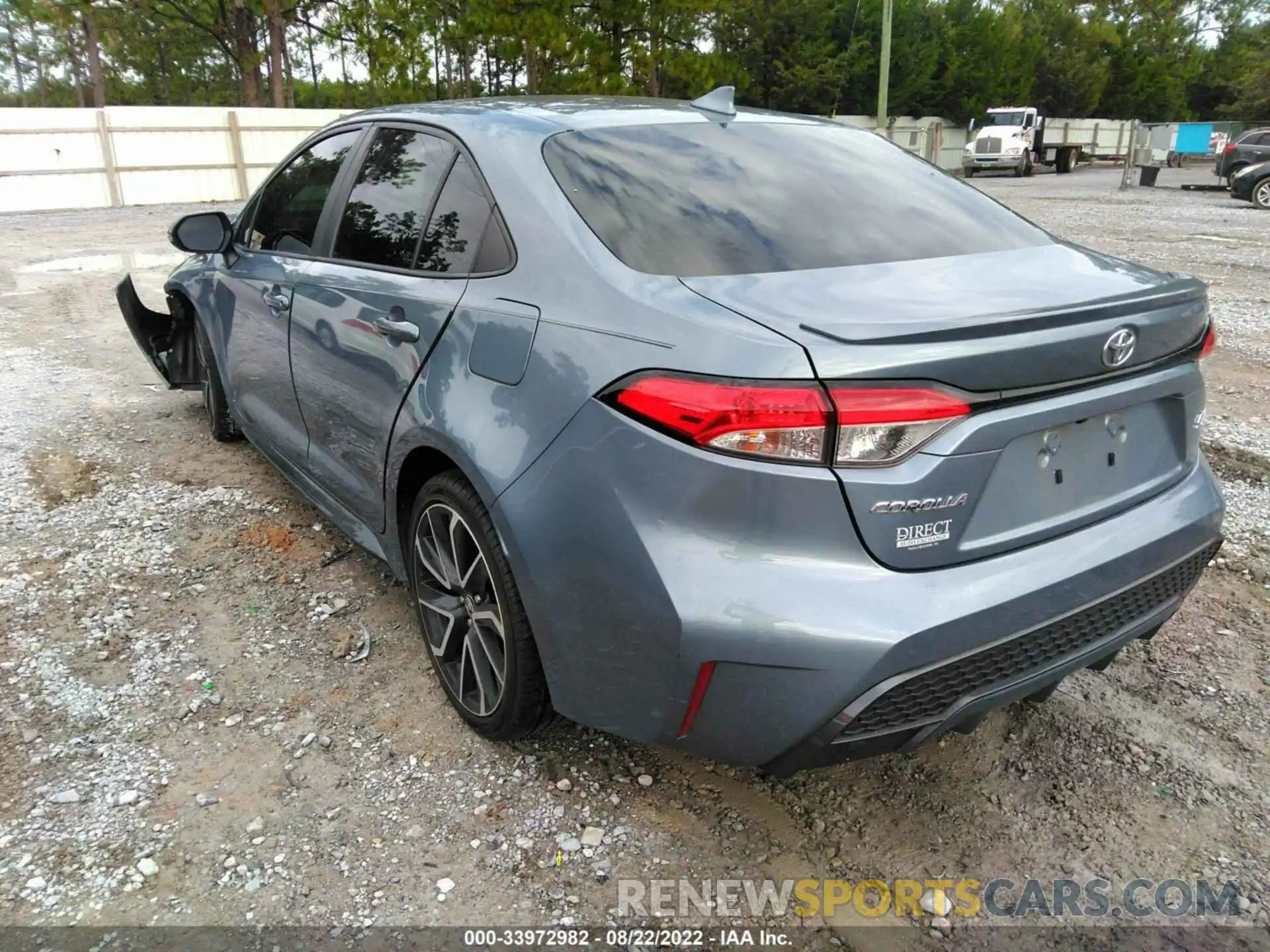 3 Photograph of a damaged car 5YFS4RCEXLP043487 TOYOTA COROLLA 2020