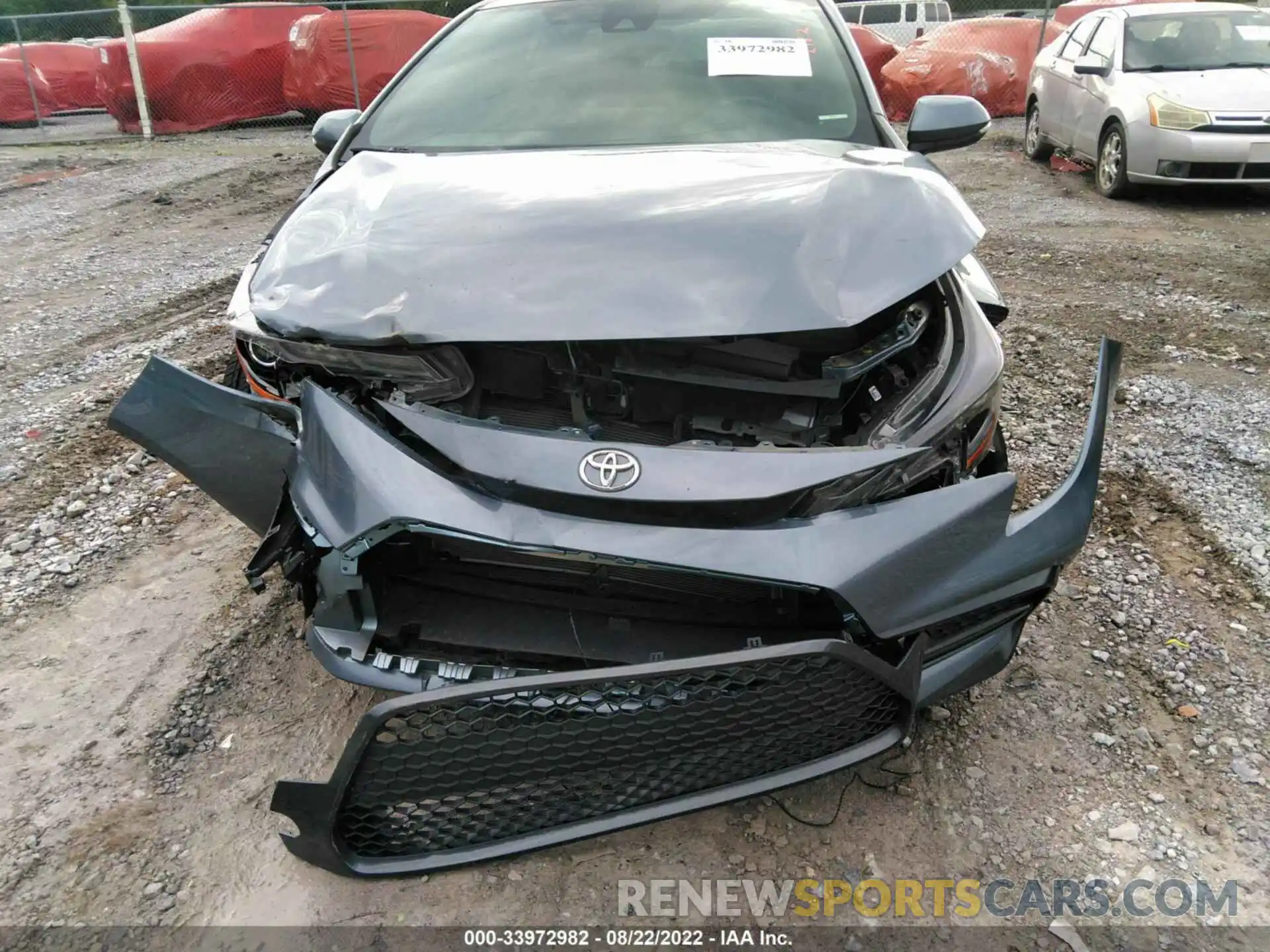 6 Photograph of a damaged car 5YFS4RCEXLP043487 TOYOTA COROLLA 2020