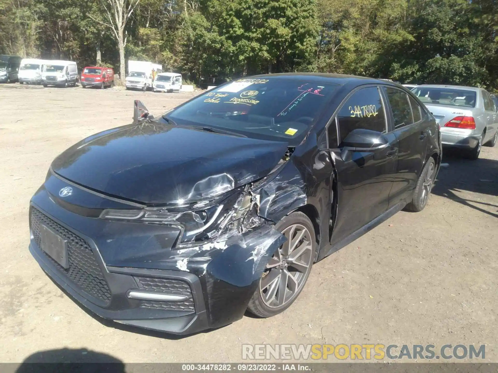 6 Photograph of a damaged car 5YFS4RCEXLP043800 TOYOTA COROLLA 2020