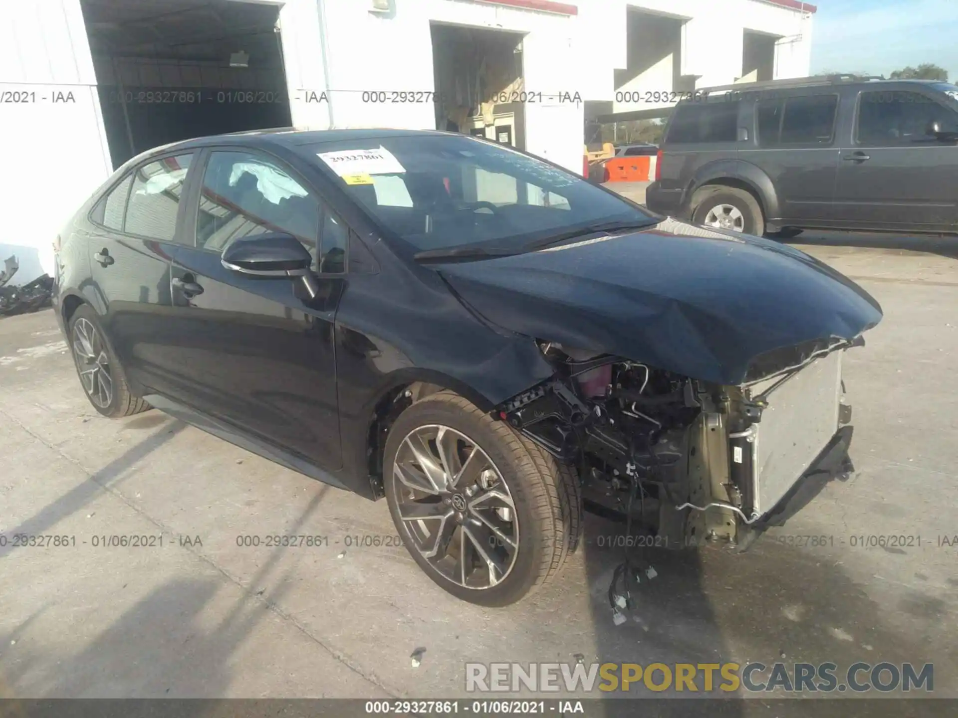 1 Photograph of a damaged car 5YFS4RCEXLP044218 TOYOTA COROLLA 2020