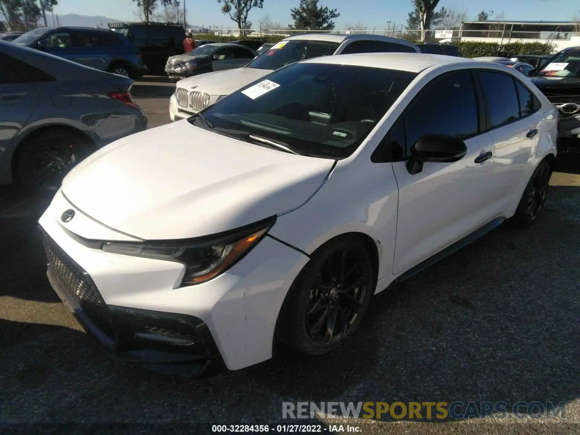 2 Photograph of a damaged car 5YFS4RCEXLP047233 TOYOTA COROLLA 2020