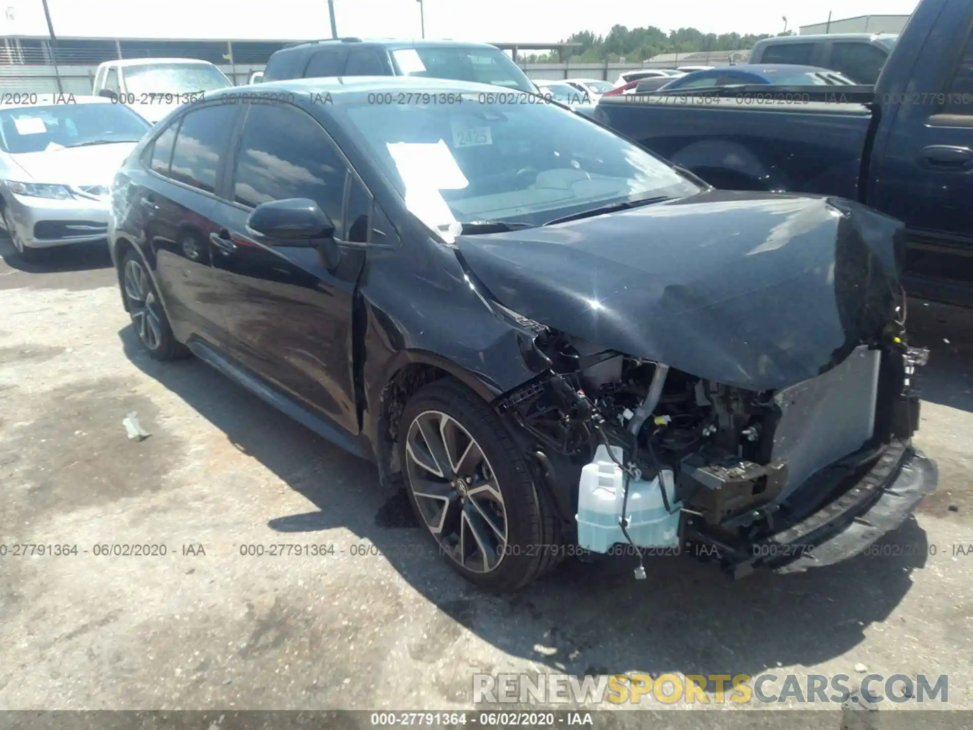 1 Photograph of a damaged car 5YFS4RCEXLP047510 TOYOTA COROLLA 2020