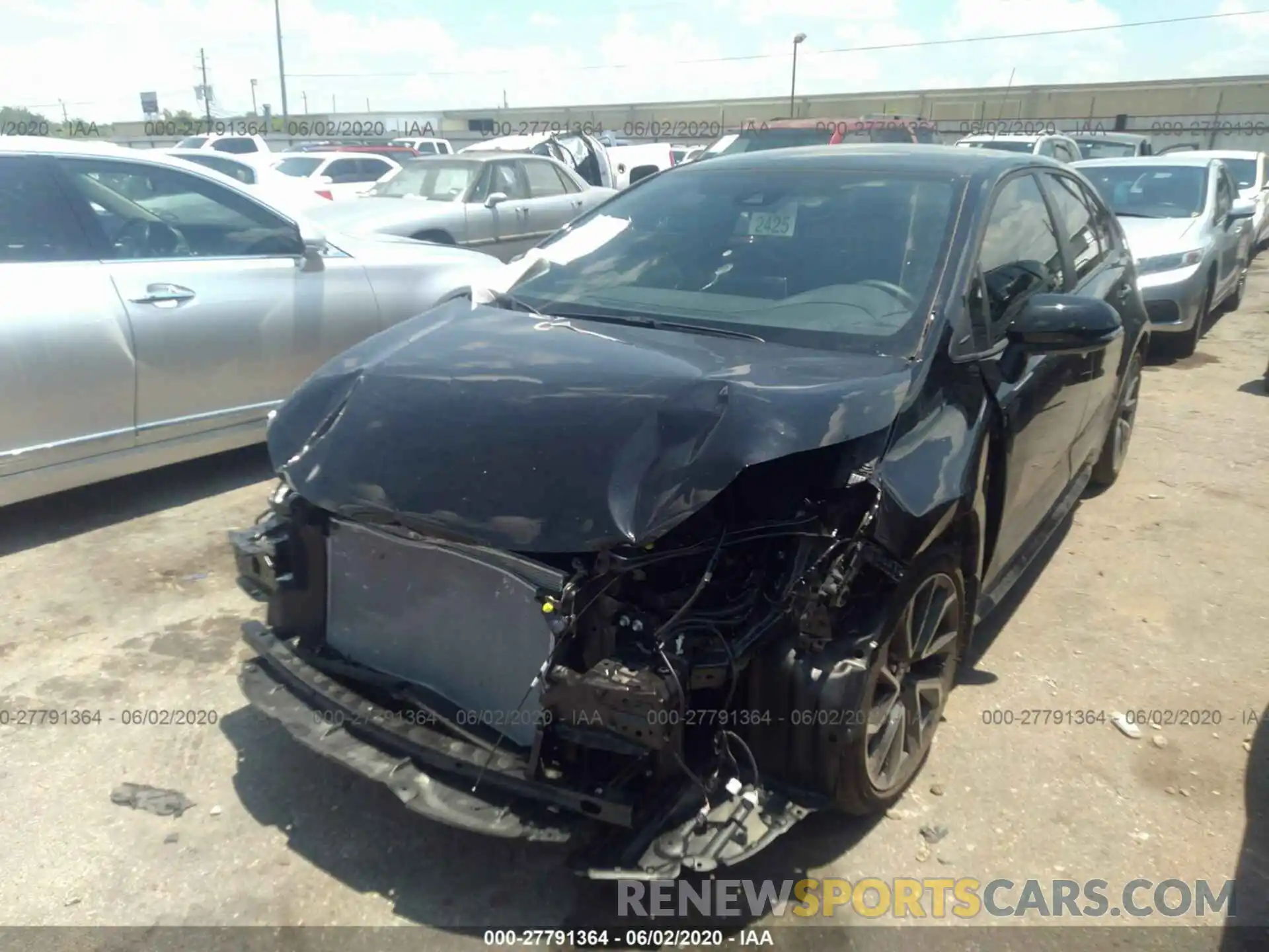 2 Photograph of a damaged car 5YFS4RCEXLP047510 TOYOTA COROLLA 2020