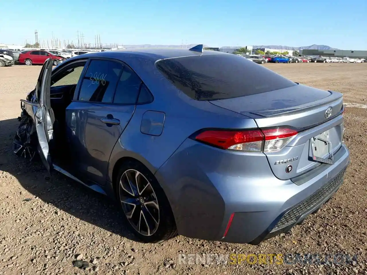 3 Photograph of a damaged car 5YFS4RCEXLP048074 TOYOTA COROLLA 2020