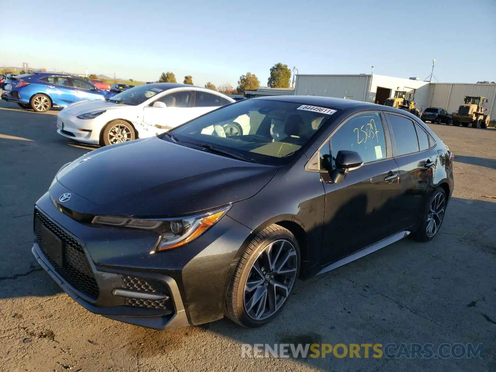 2 Photograph of a damaged car 5YFS4RCEXLP048351 TOYOTA COROLLA 2020