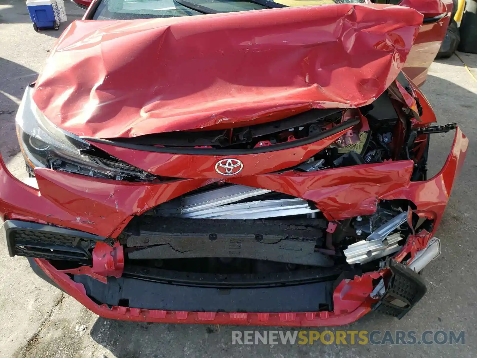 7 Photograph of a damaged car 5YFS4RCEXLP049144 TOYOTA COROLLA 2020