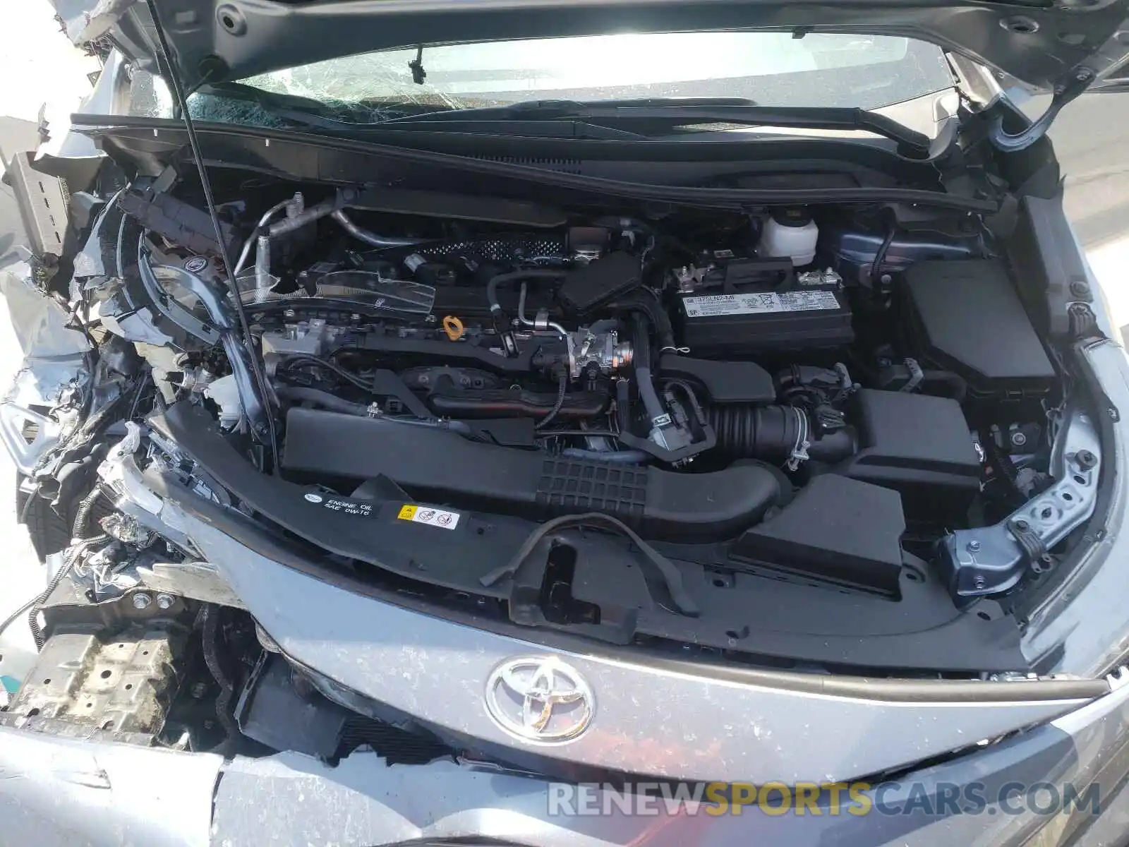 7 Photograph of a damaged car 5YFS4RCEXLP049158 TOYOTA COROLLA 2020