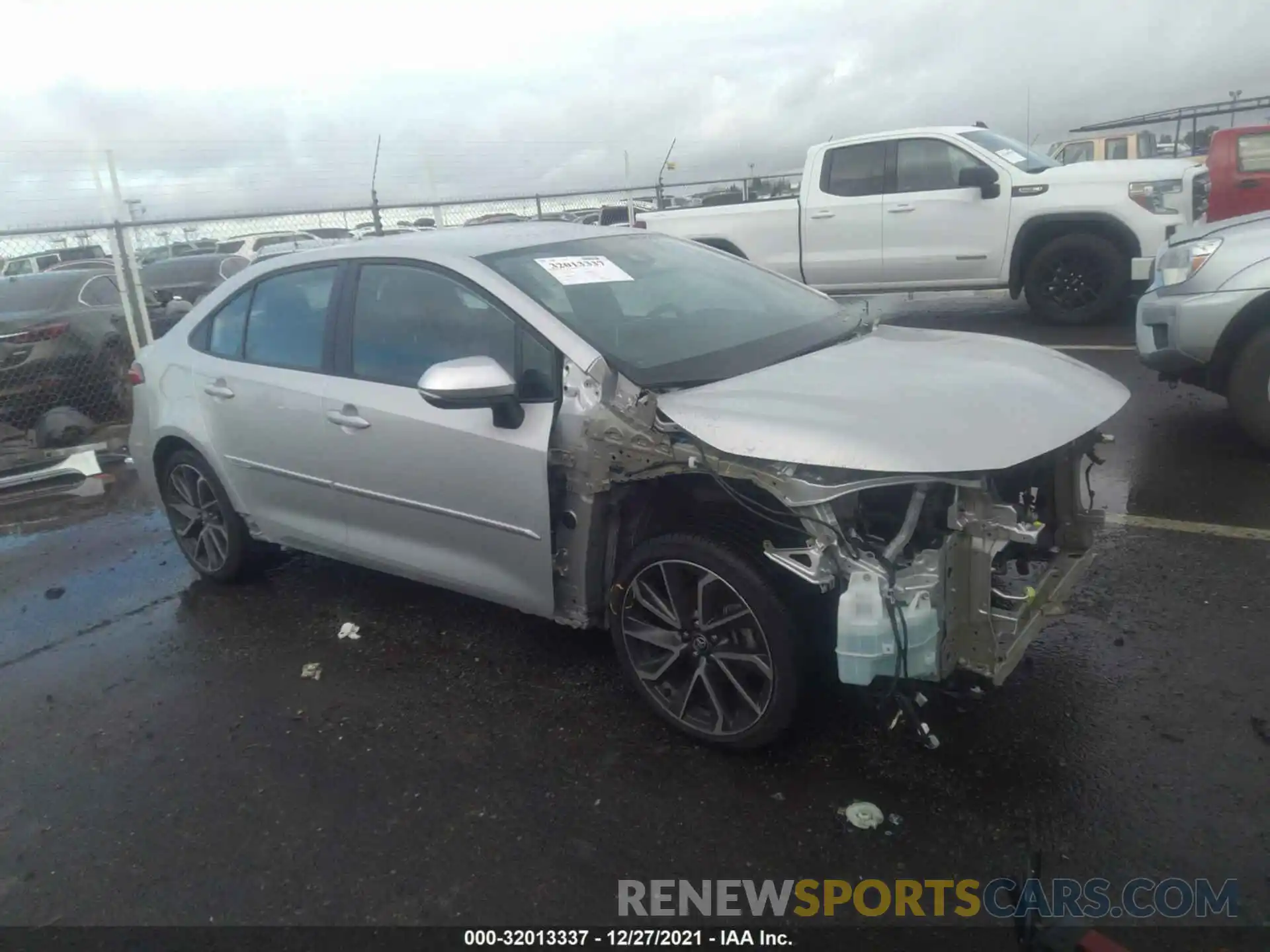 1 Photograph of a damaged car 5YFS4RCEXLP049600 TOYOTA COROLLA 2020