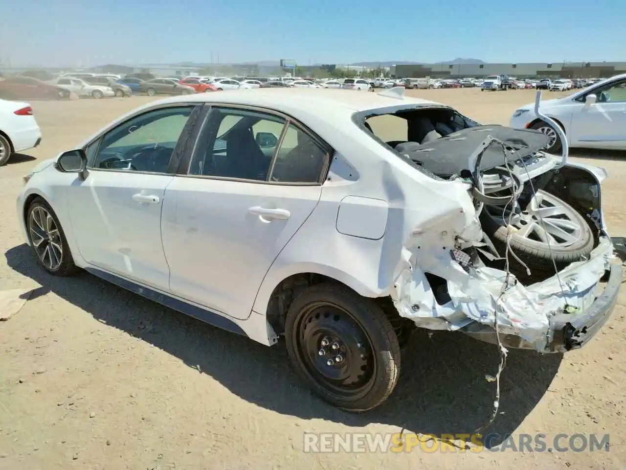 3 Photograph of a damaged car 5YFS4RCEXLP051072 TOYOTA COROLLA 2020