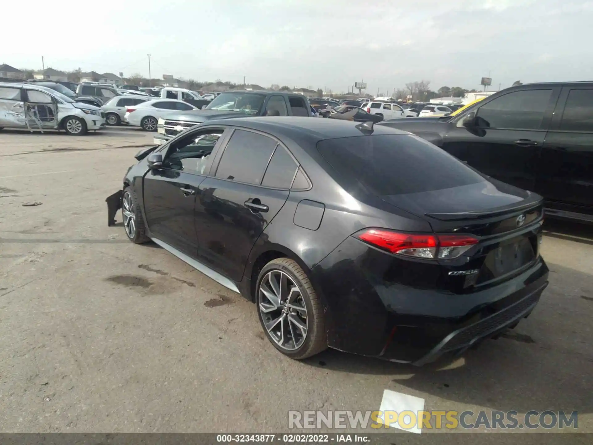 3 Photograph of a damaged car 5YFS4RCEXLP051878 TOYOTA COROLLA 2020