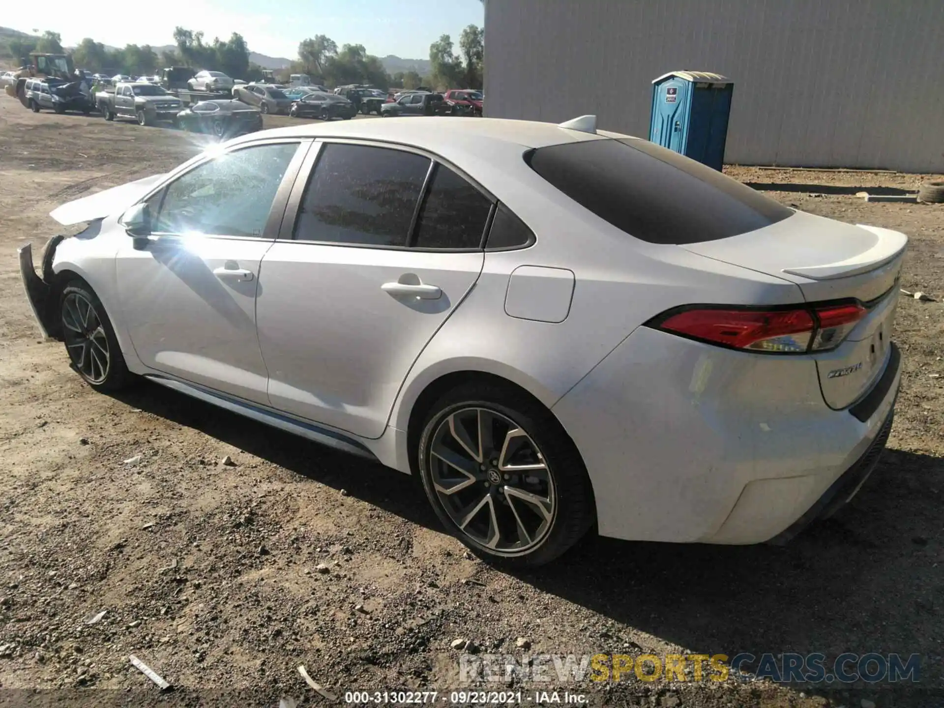 3 Photograph of a damaged car 5YFS4RCEXLP052934 TOYOTA COROLLA 2020