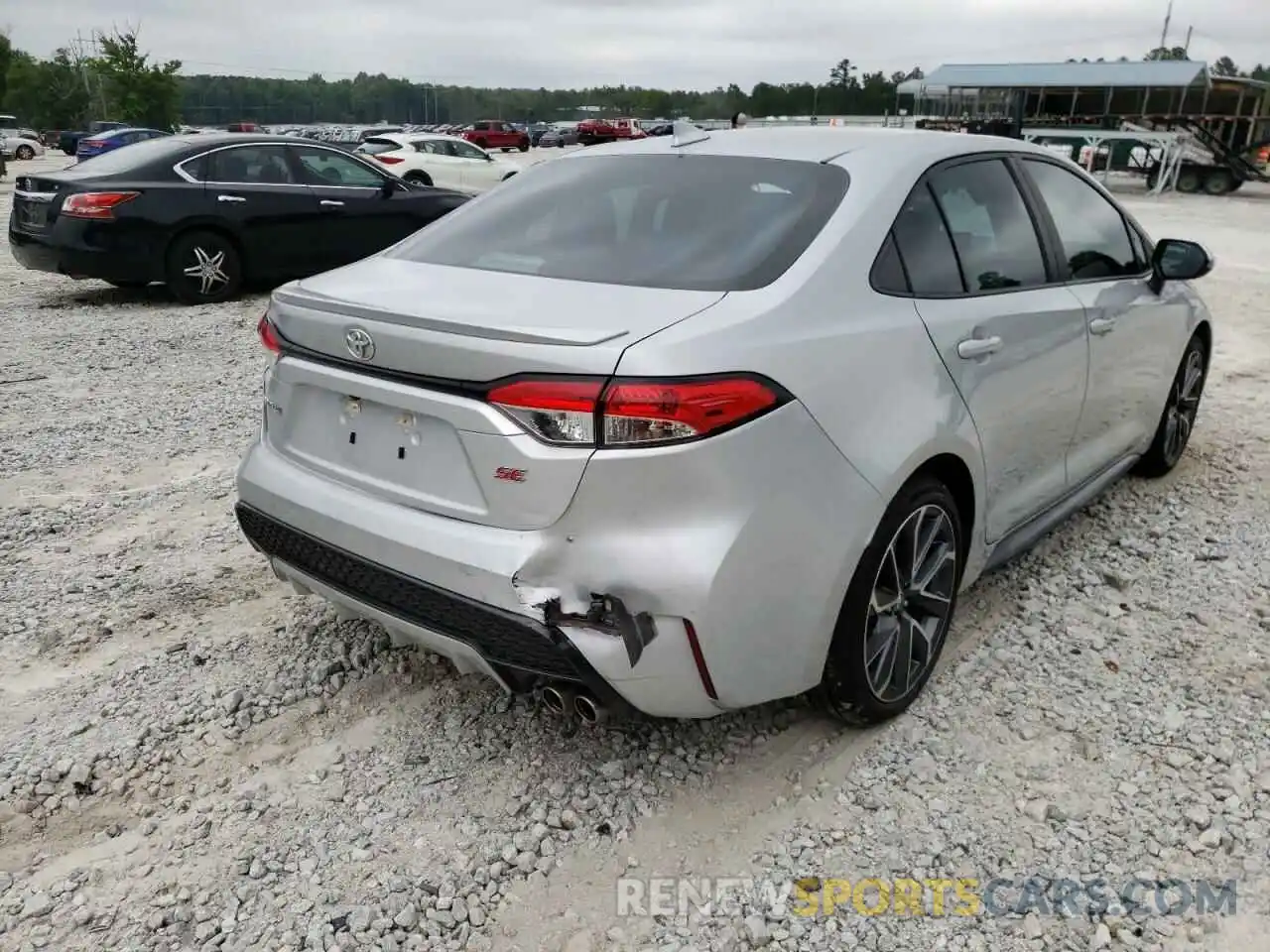 4 Photograph of a damaged car 5YFS4RCEXLP053422 TOYOTA COROLLA 2020