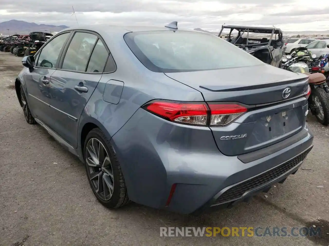 3 Photograph of a damaged car 5YFS4RCEXLP053694 TOYOTA COROLLA 2020