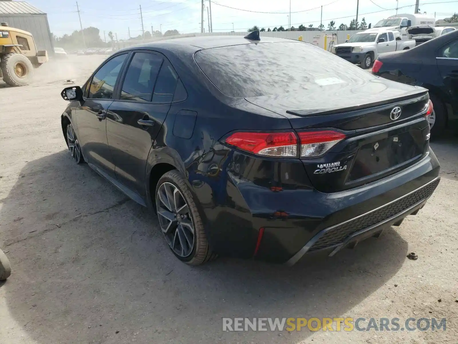 3 Photograph of a damaged car 5YFS4RCEXLP056465 TOYOTA COROLLA 2020