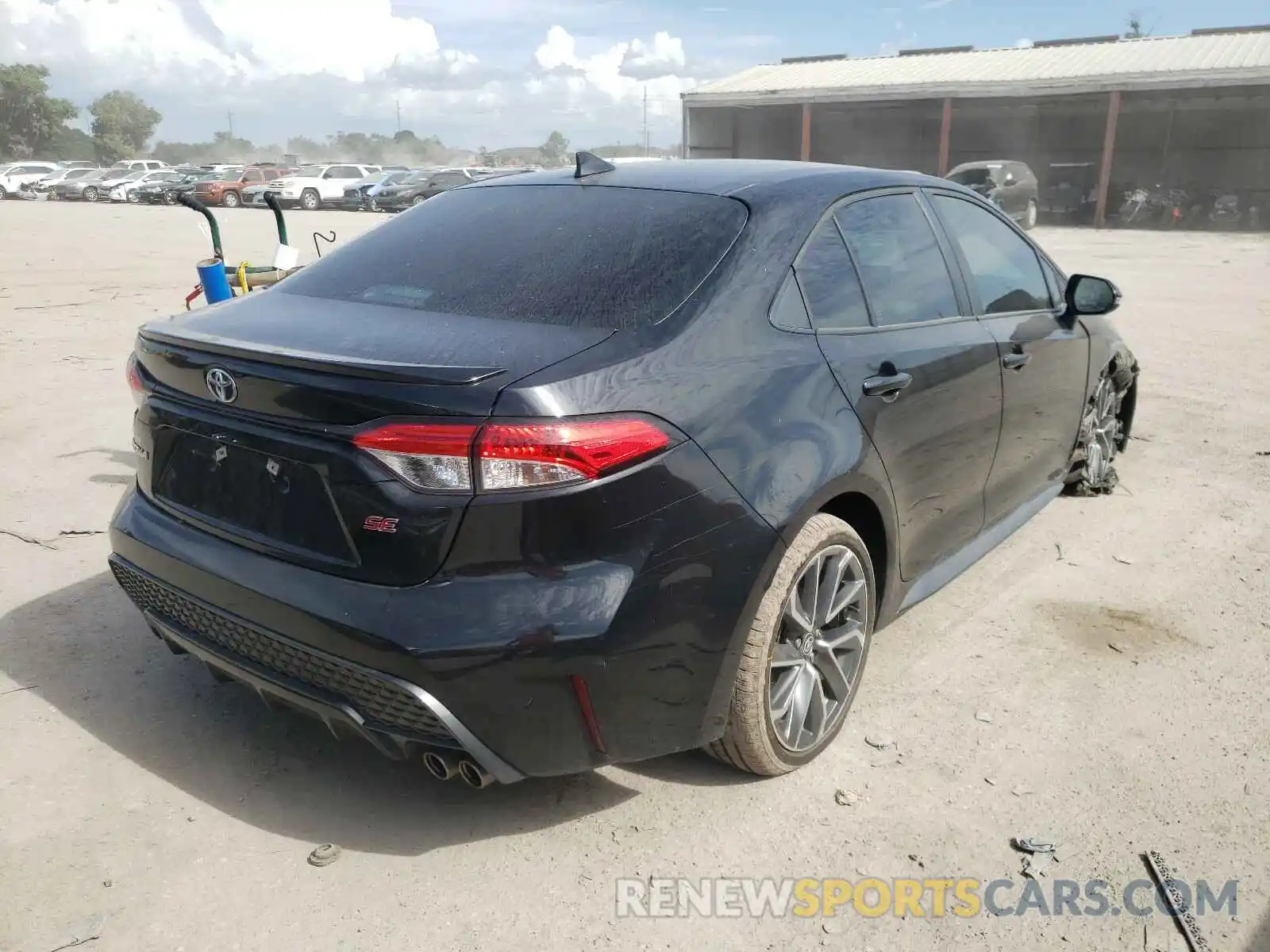 4 Photograph of a damaged car 5YFS4RCEXLP056465 TOYOTA COROLLA 2020