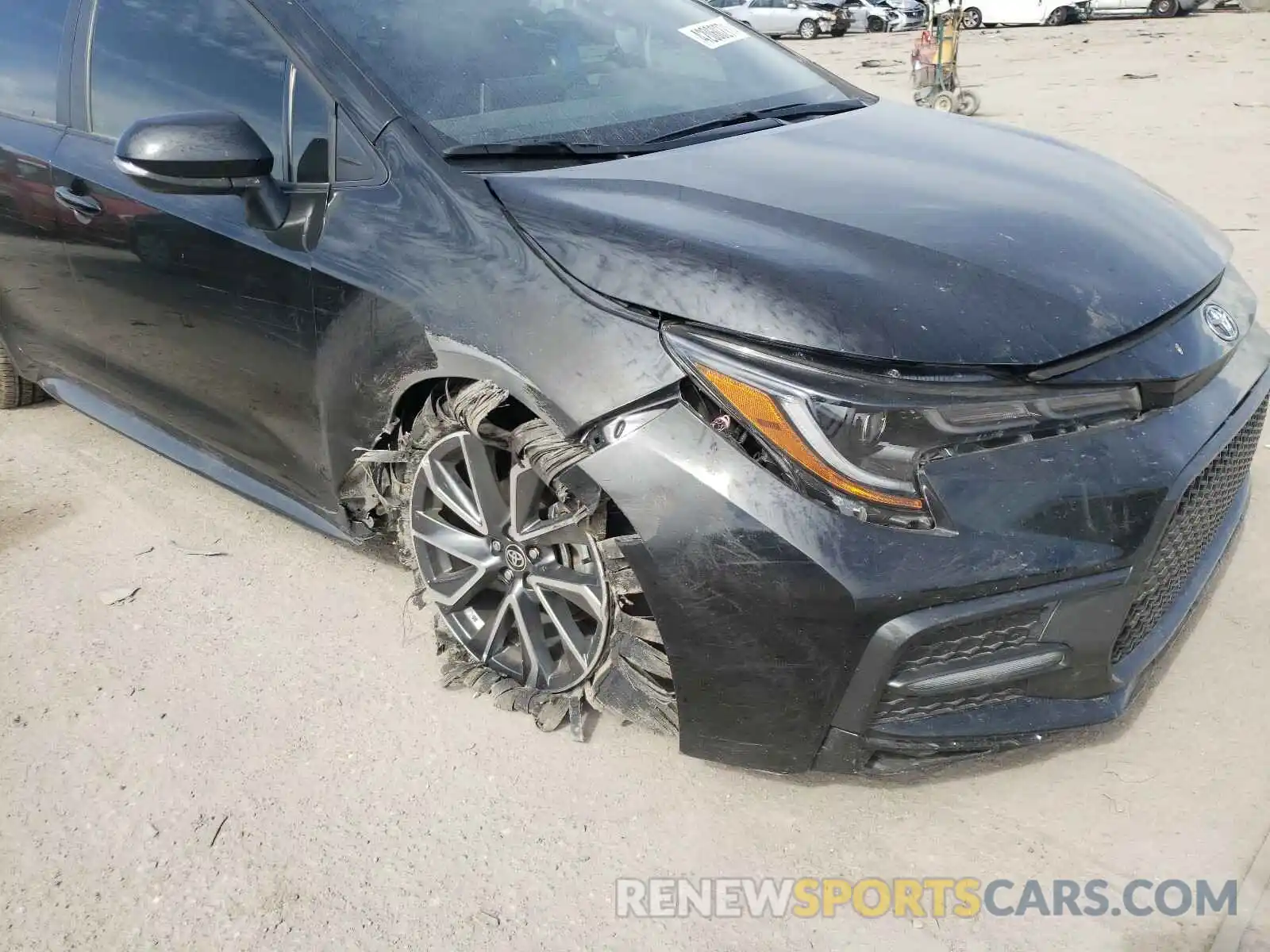 9 Photograph of a damaged car 5YFS4RCEXLP056465 TOYOTA COROLLA 2020