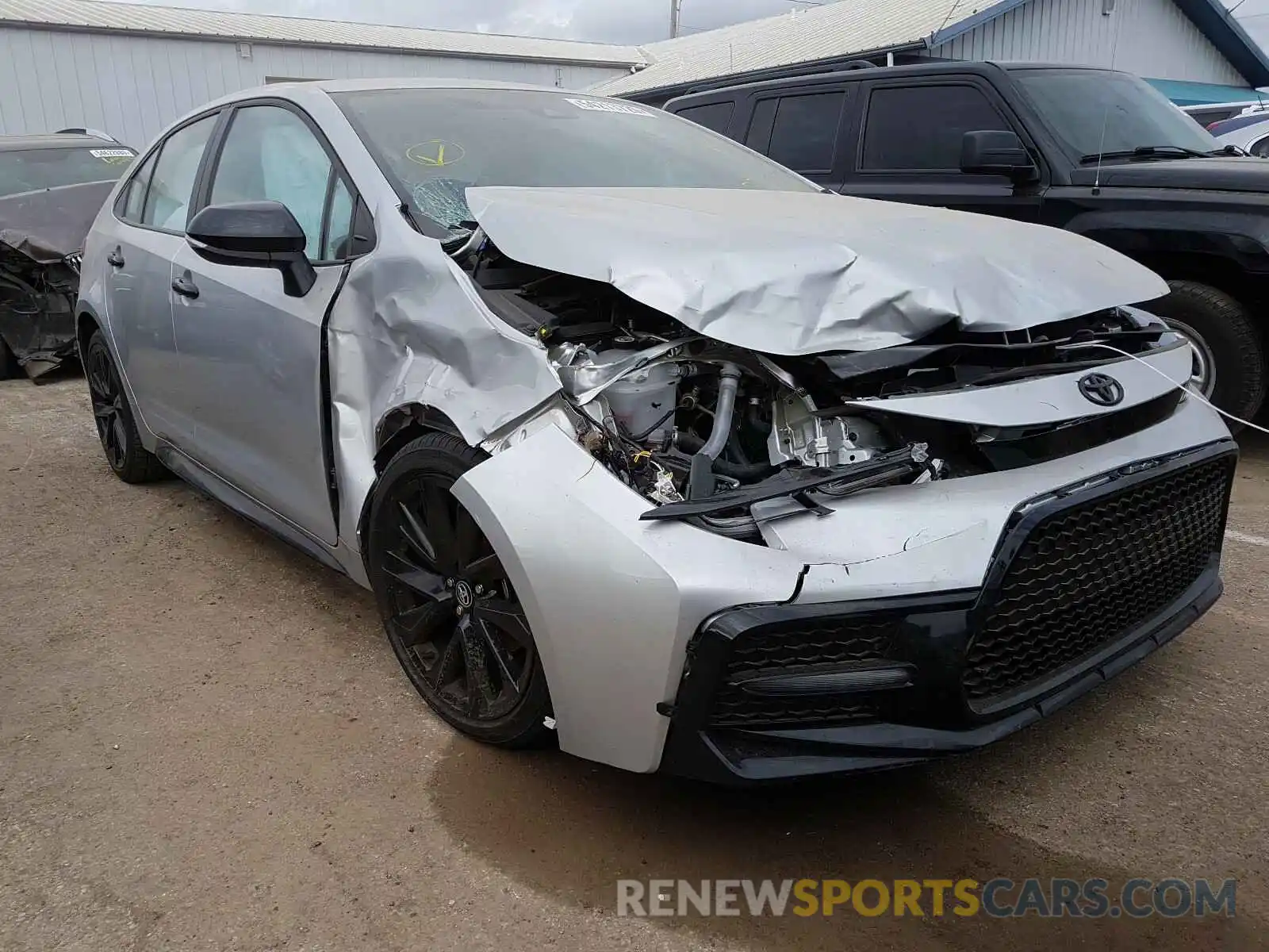 1 Photograph of a damaged car 5YFS4RCEXLP057065 TOYOTA COROLLA 2020