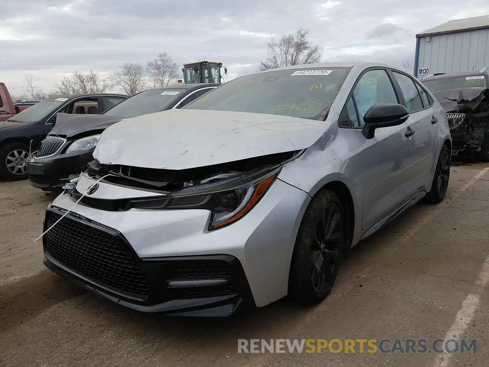 2 Photograph of a damaged car 5YFS4RCEXLP057065 TOYOTA COROLLA 2020