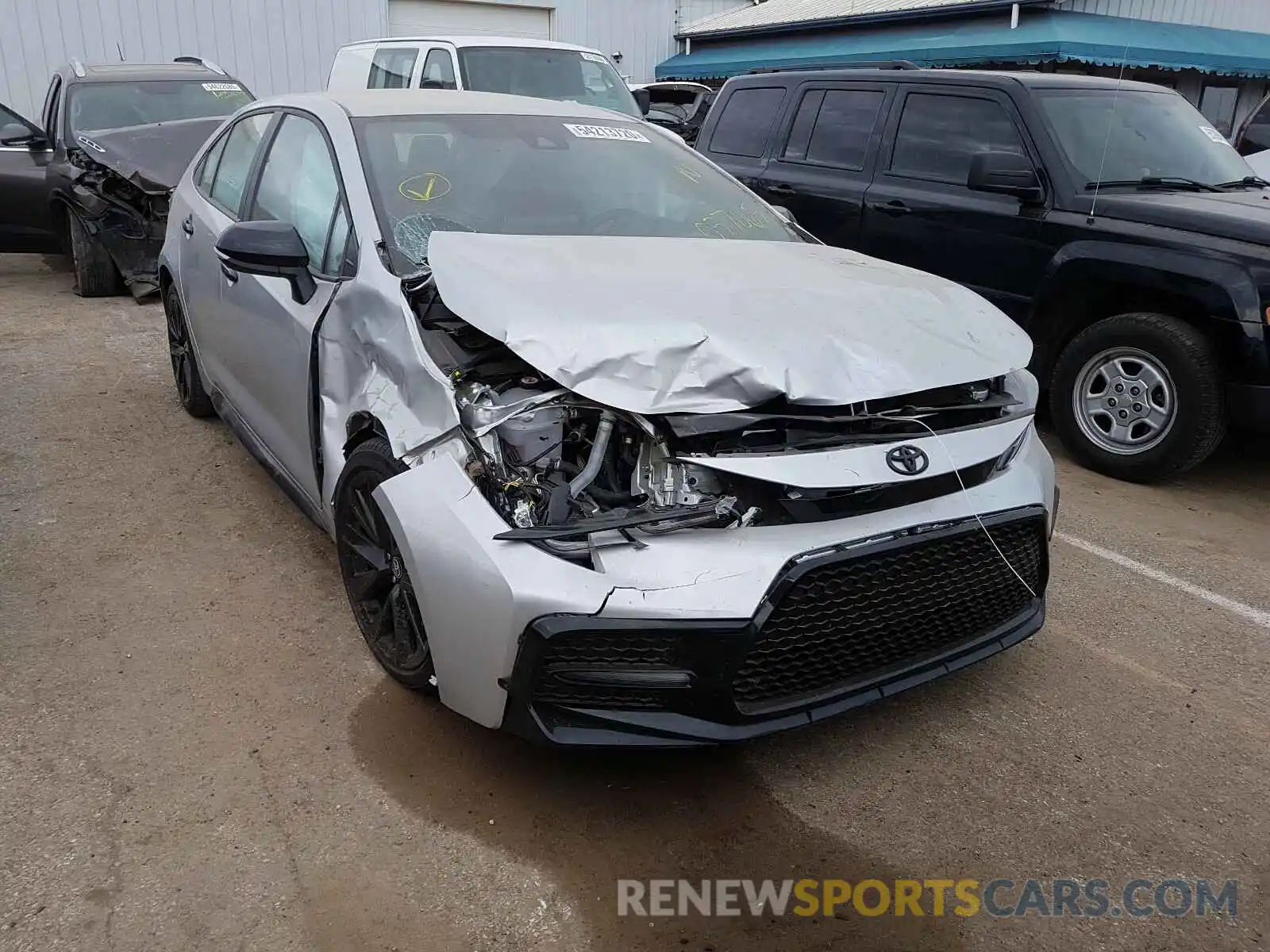 9 Photograph of a damaged car 5YFS4RCEXLP057065 TOYOTA COROLLA 2020