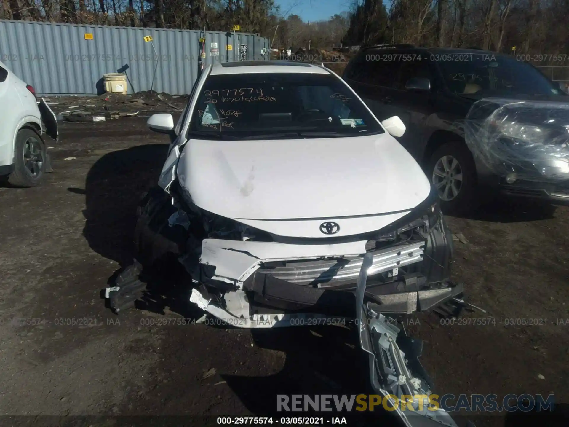 6 Photograph of a damaged car 5YFT4RCE1LP017512 TOYOTA COROLLA 2020