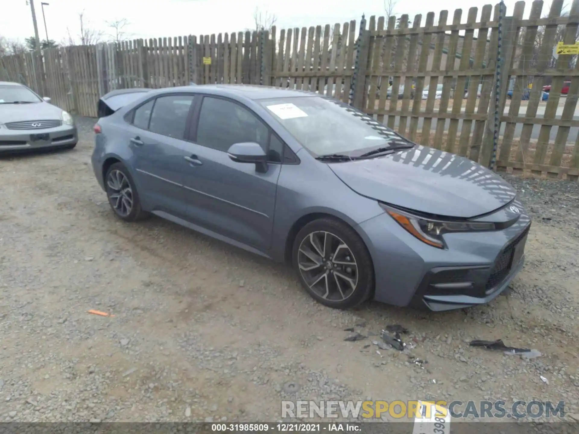 1 Photograph of a damaged car 5YFT4RCE1LP022323 TOYOTA COROLLA 2020